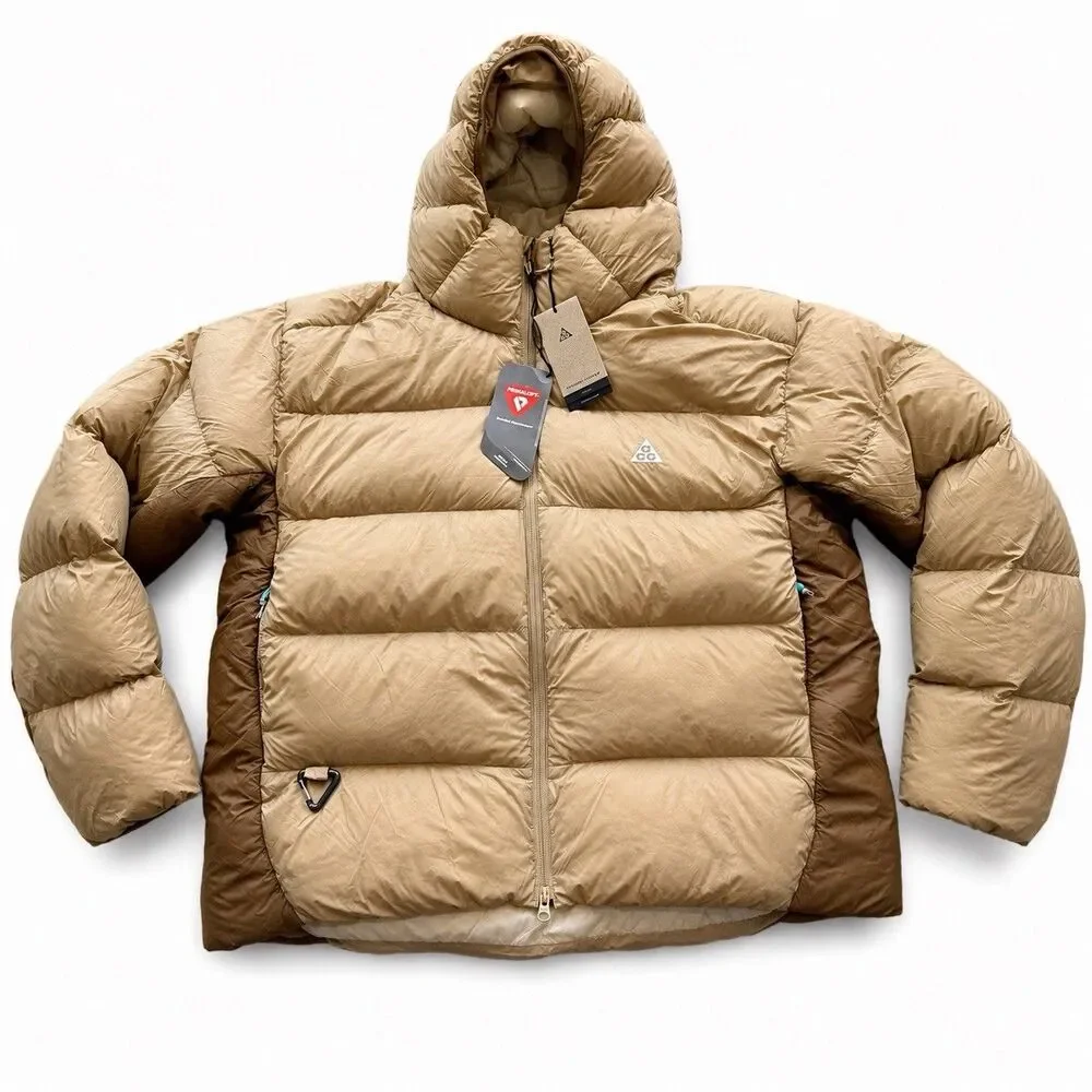 Nike ACG “Lunar Lake” Prima-Loft FV8909-297 Brown Beige Jacket Men Size XL NWT